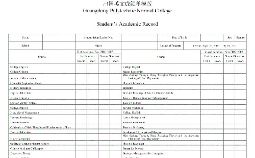 出國(guó)留學(xué)怎么對(duì)成績(jī)單翻譯？
